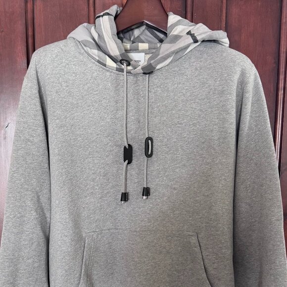 Burberry Samuel Check Cotton Hoodie